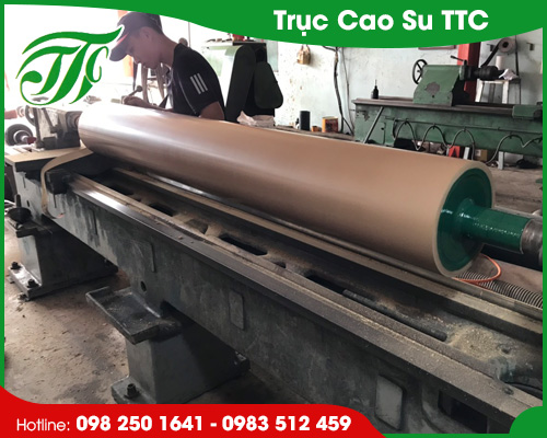 Trục cao su ngành vải sợi - dệt nhuộm